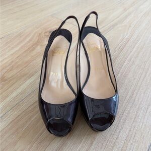 Christian Louboutin Peep Toe Heel